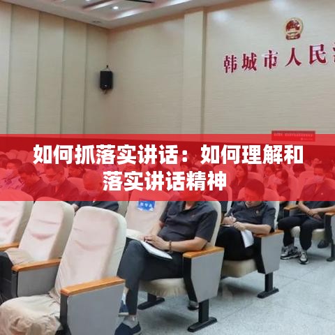 如何抓落實講話：如何理解和落實講話精神 