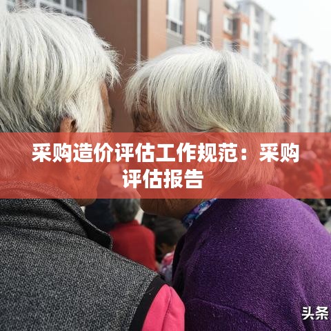 采購造價評估工作規(guī)范：采購評估報告 