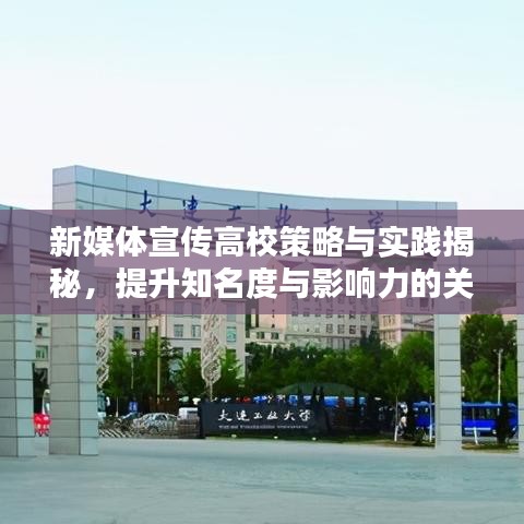 新媒體宣傳高校策略與實踐揭秘，提升知名度與影響力的關鍵之道