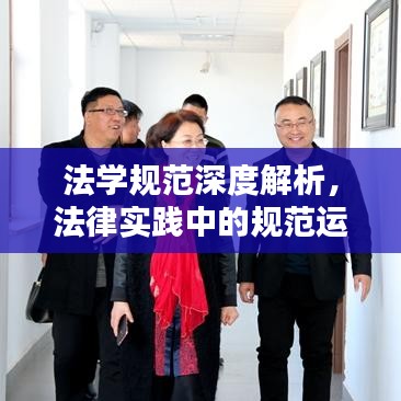法學(xué)規(guī)范深度解析，法律實(shí)踐中的規(guī)范運(yùn)用探究