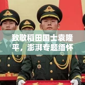 致敬稻田國(guó)士袁隆平，澎湃專(zhuān)題緬懷傳奇人生