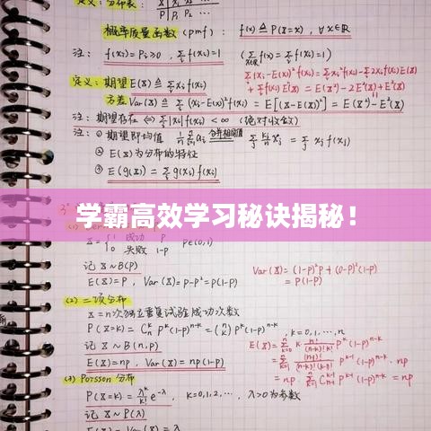 學霸高效學習秘訣揭秘！